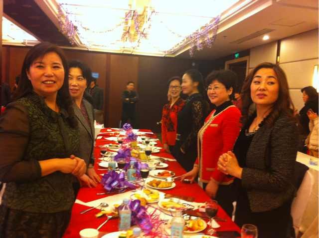 女企业家交流
